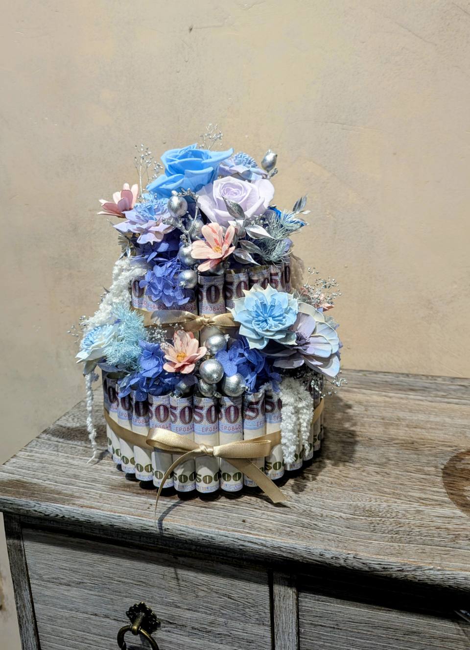 雙層鈔票蛋糕-實拍圖片