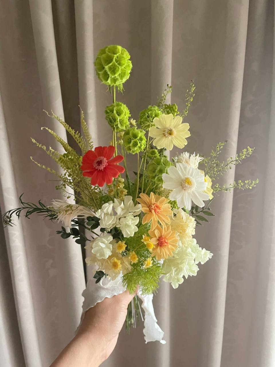 萌野清新永生花束/拍照捧花/新娘捧花/登記花束