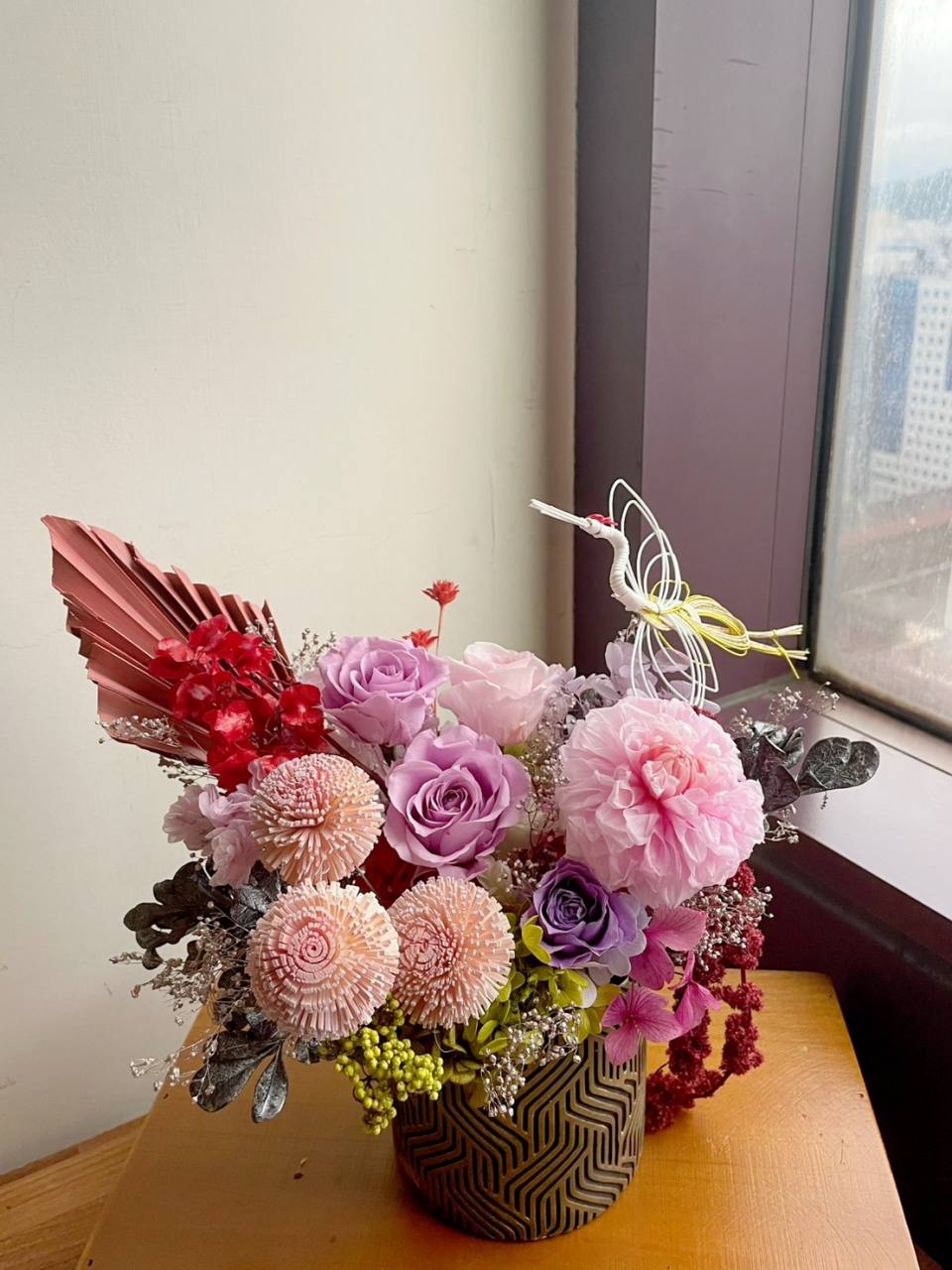 永生大理花桌花/開幕花禮/升遷花禮/喬遷花禮