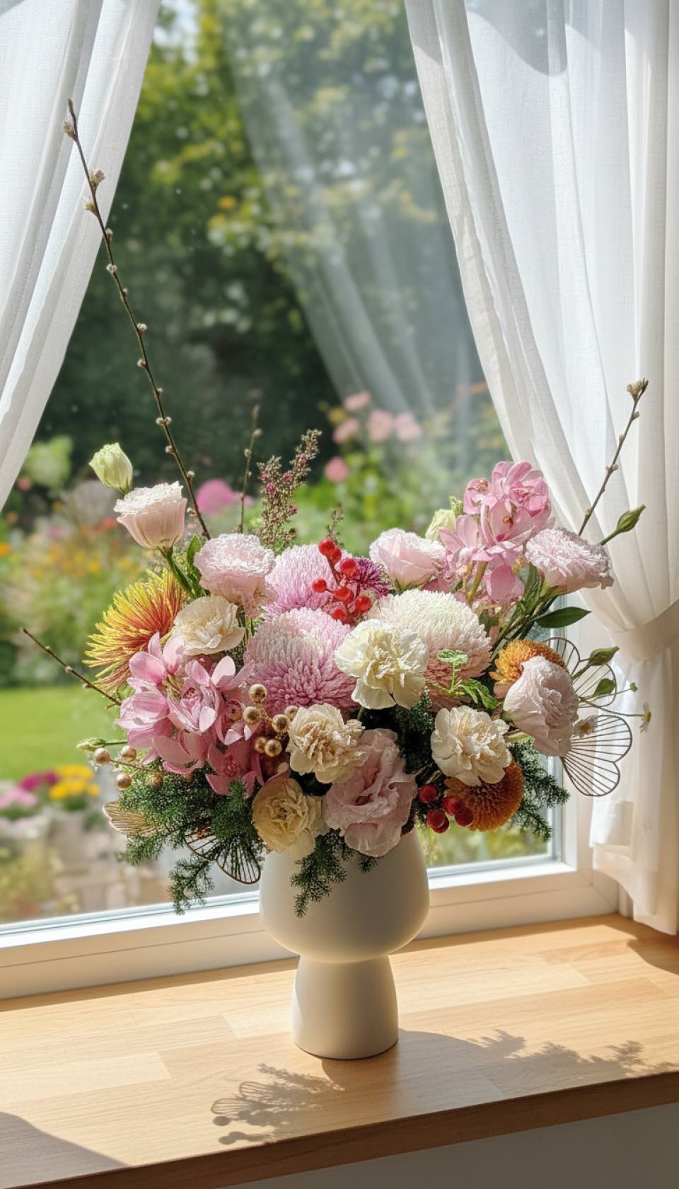 【粉櫻初綻】新年花禮