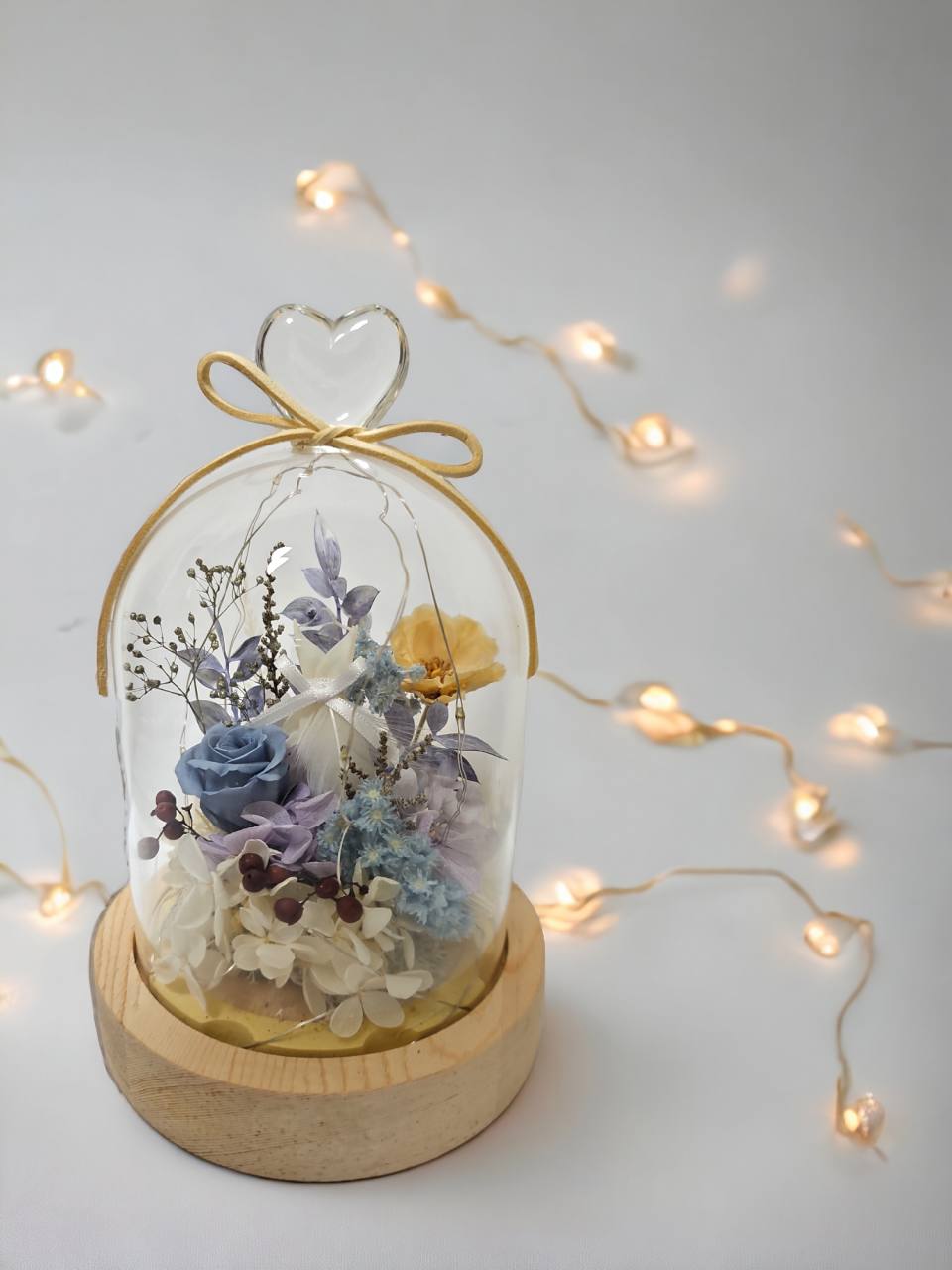 婚禮玻璃盅+花吻花藝企業社