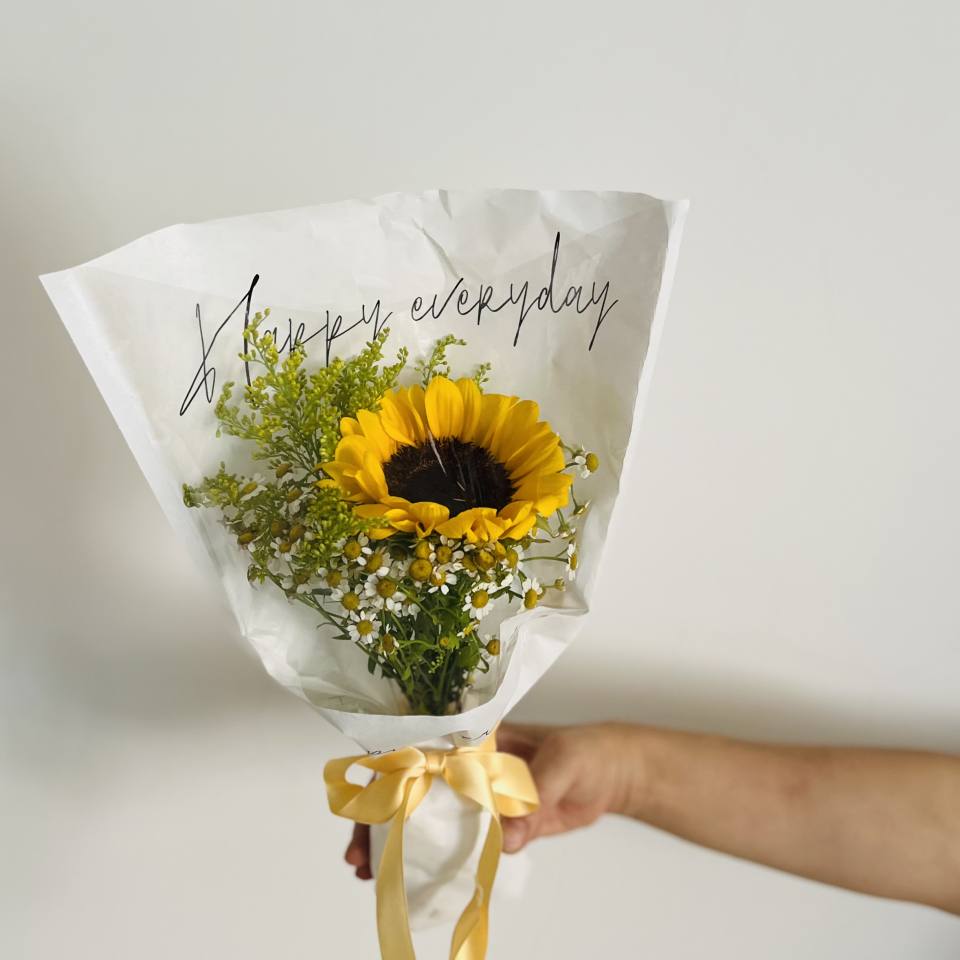 畢業花束— 心之所向向日葵單支_3photo