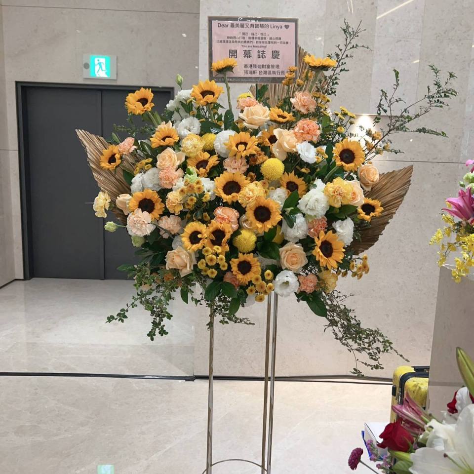 專業花籃設計班+peter老師