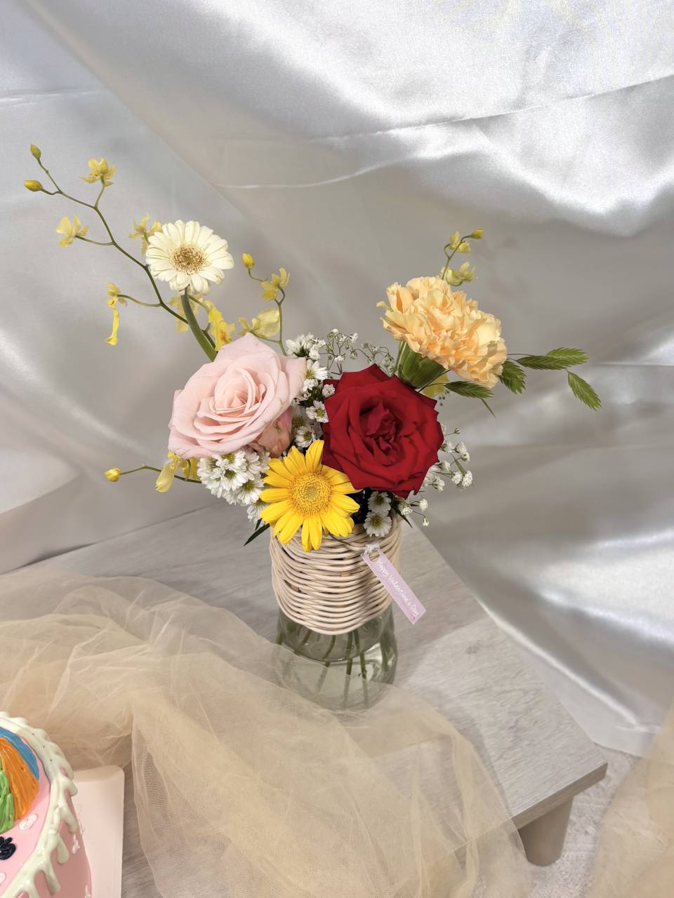鮮花及手工花器-實拍圖片